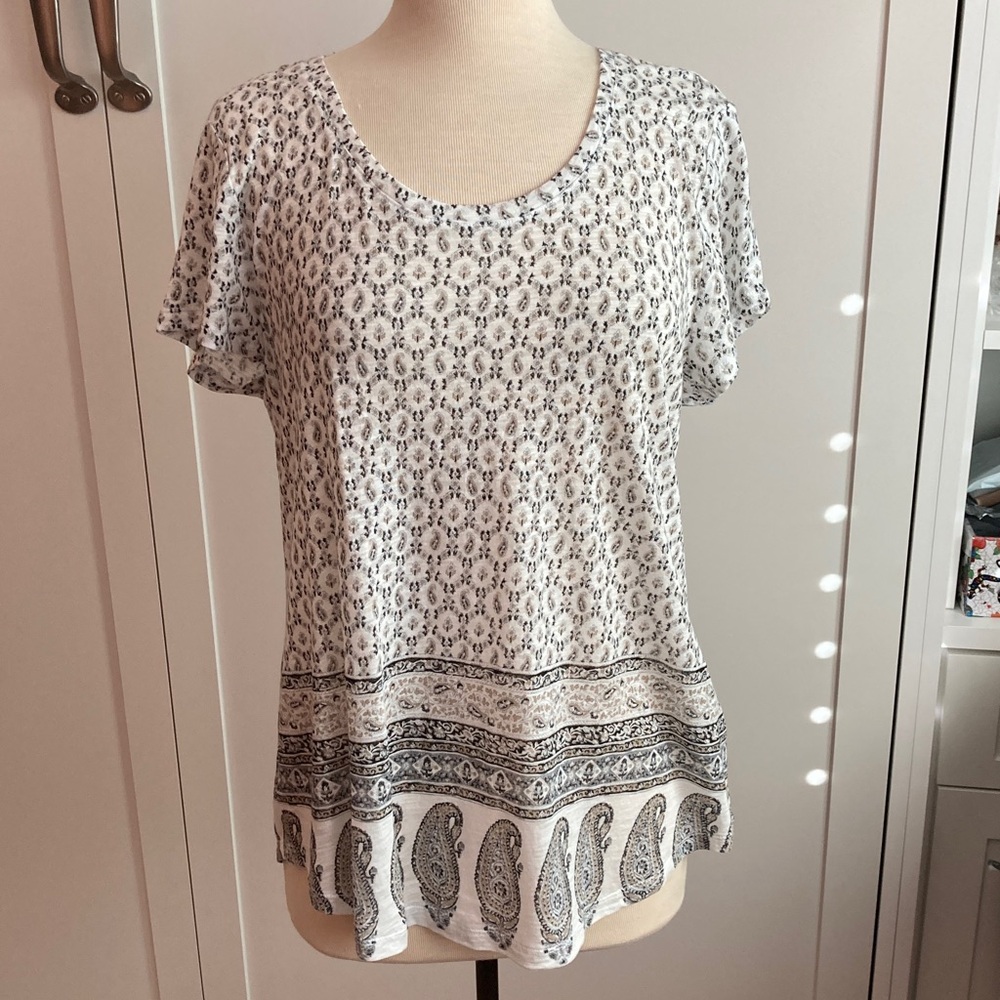 Lucky brand scoop neck t-shirt